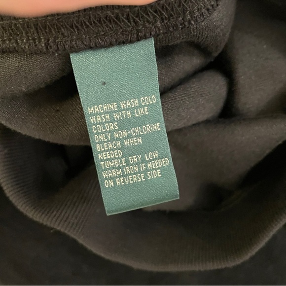 Ralph Lauren Velvet Wide Leg Track Pants - Picture 4 of 4